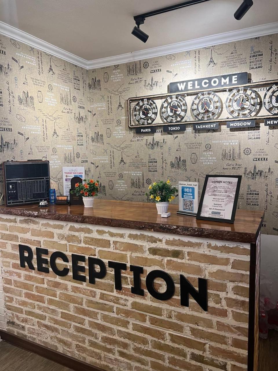Usman Hotel Szamarkand Kültér fotó